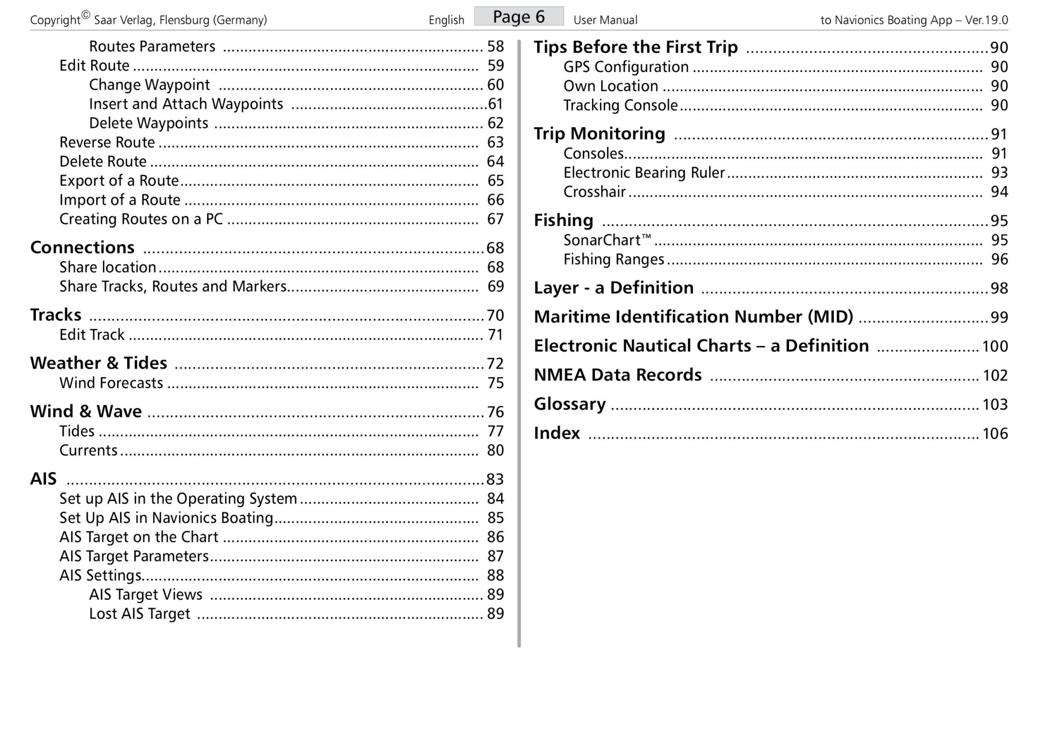 Navionics Boating App Manual