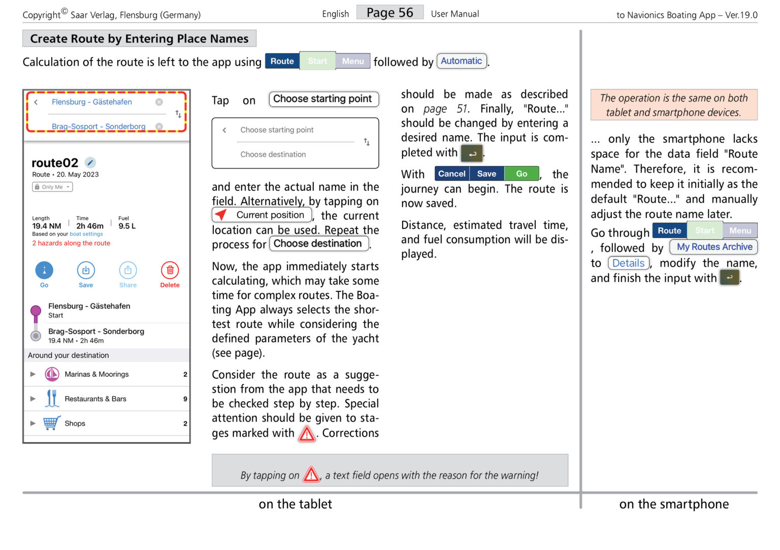 Navionics Boating App Manual