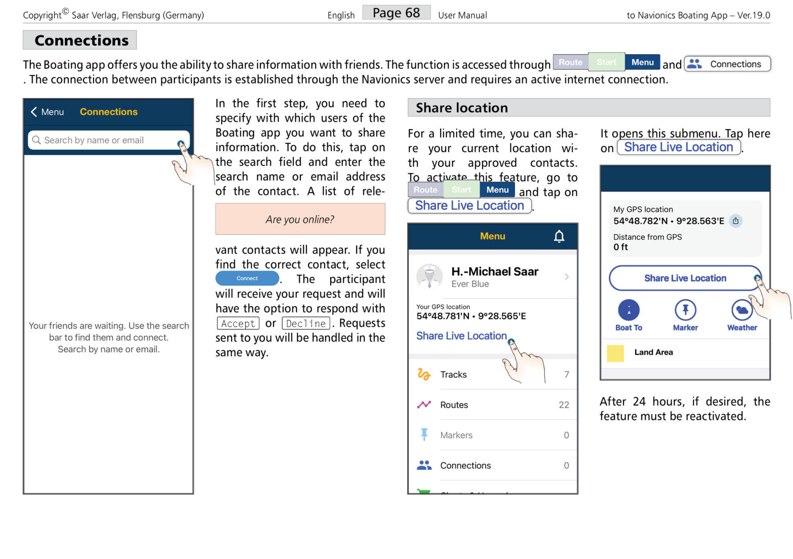 Navionics Boating App Manual